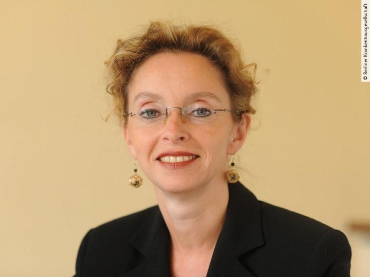 Brit Ismer, Vorsitzende der Berliner Krankenhausgesellschaft, Foto: Berliner...