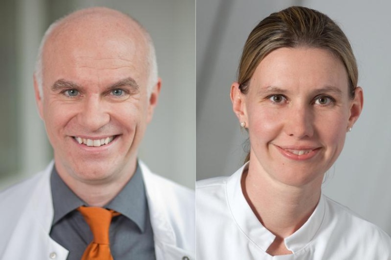 Privatdozent Dr. Andrej Zeyfang und Privatdozentin Dr. Anke Bahrmann, Foto:...