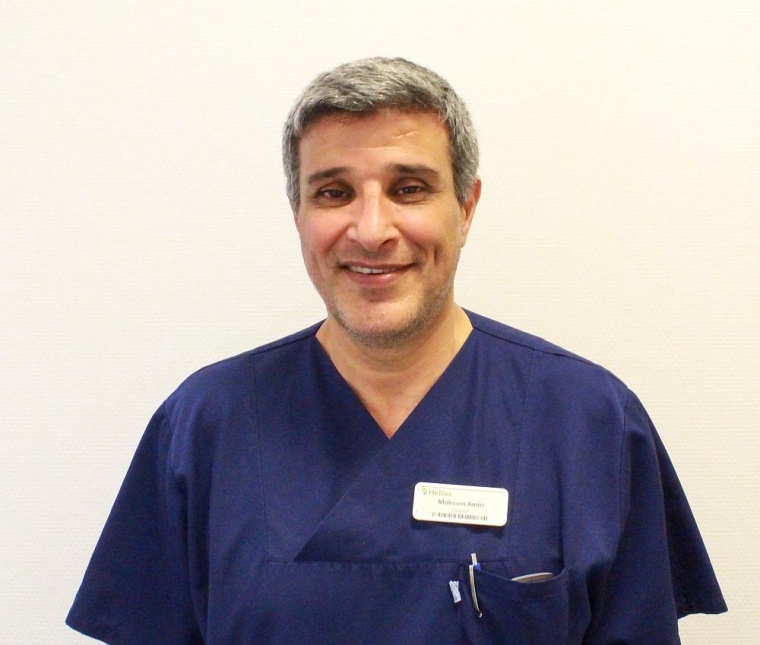 Mohssen Amiri, neuer Chefarzt der Gefäßchirurgie des Helios Klinikums...