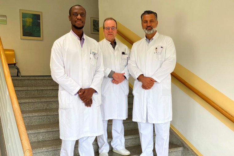 Das neue Team der Hauptoperateure im Endoprothetikzentrum an der DGD...