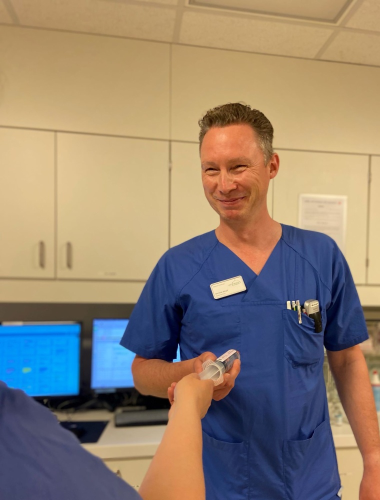 Auch die beiden Leitungen der Intensivstation in Bad Homburg (im Bild:...