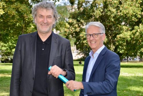 Übernimmt den Staffelstab von seinem Vorgänger: neuer DGG-Präsident...