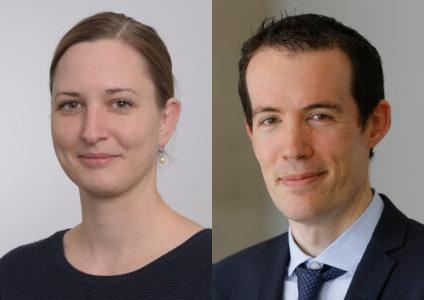 Prof. Dr. Petra Bacher (li.) und Prof. Dr. med. Sebastian Kobold, Fotos:...