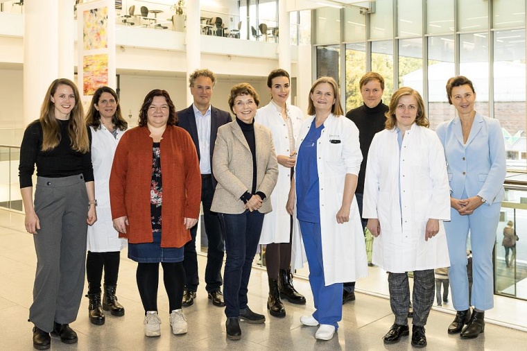 Das Team des interdisziplinären UKE-Nachwuchszentrums, Foto: UKE