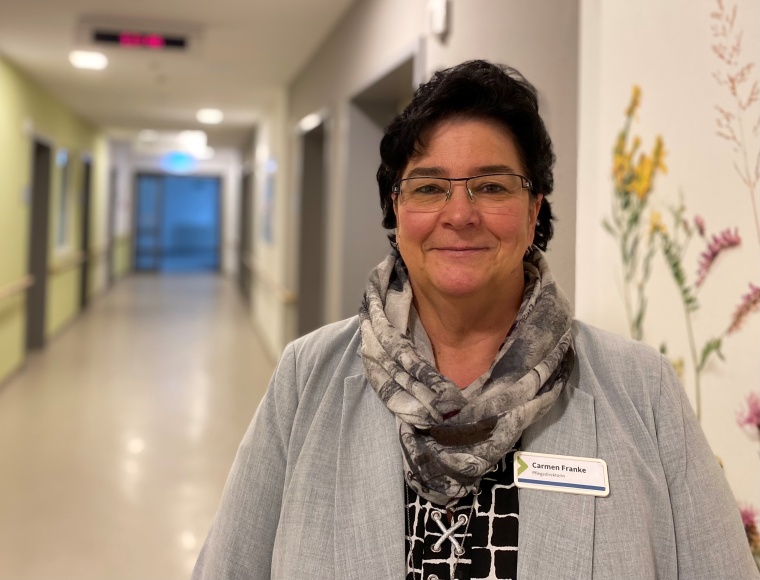 Carmen Franke, Pflegedirektorin am Eichsfeld Klinikum, Foto: Claudia Reich