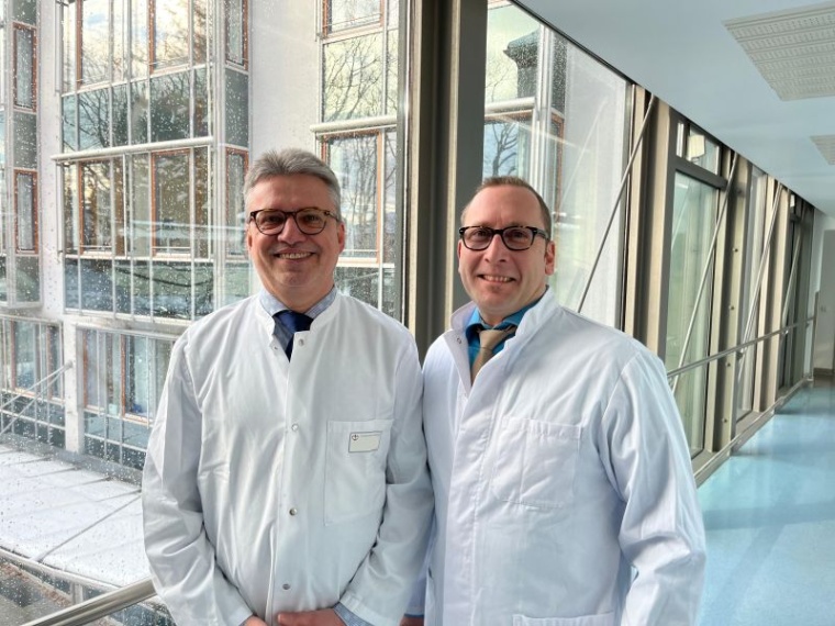 Dr. Albrecht Ohse (links) und Prof. Dr. Andreas Fichtner (rechts)
Foto:...