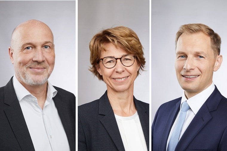 Gemeinsam mit dem Vorsitzenden der Geschäftsführung, Dr. Christian Friese...