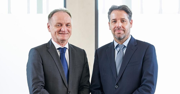 Prof. Dr. Andreas Seekamp und Prof. Dr. Markus Scheibel bilden die neue...
