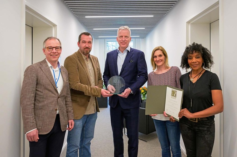 Freuen sich über die Auszeichnung für das Universitätsklinikum Münster...