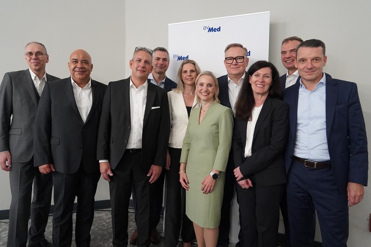 Der BVMed-Vorstand 2024-26, Foto: BVMed