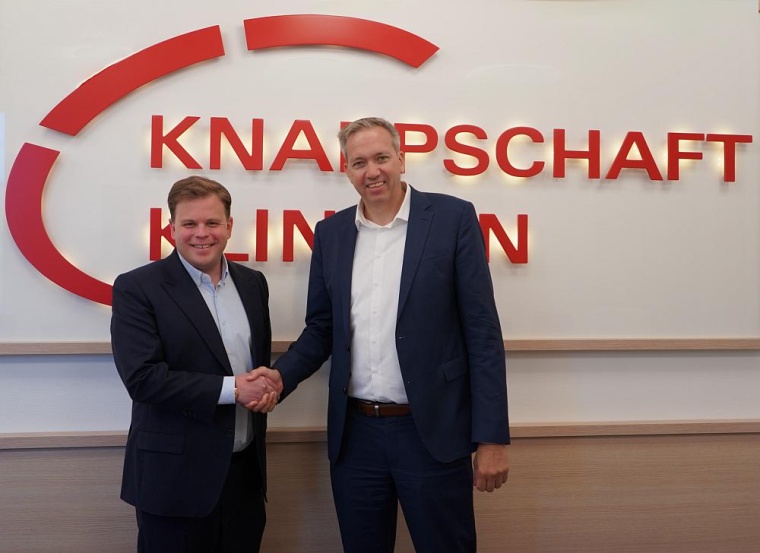 Andreas Schlüter (rechts) übernimmt ab dem 1. Mai die Funktion des Ersten...