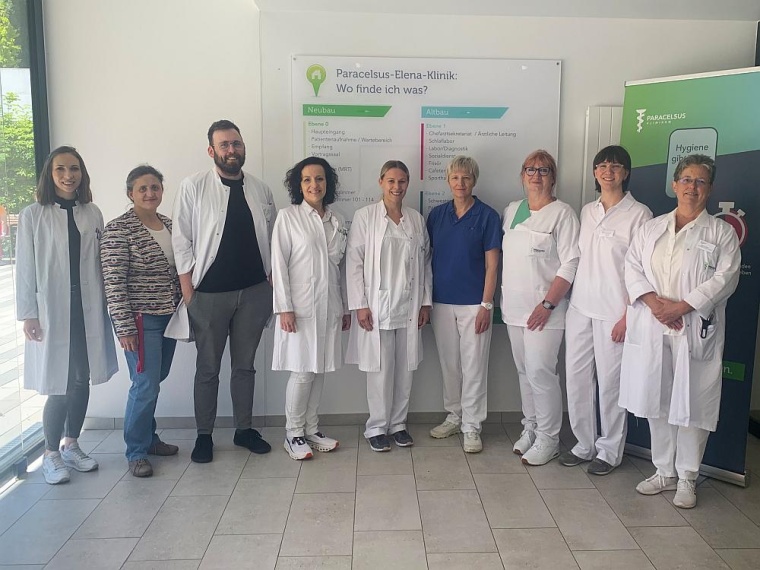Das neurogeriatrische Team der Paracelsus-Elena-Klinik, Foto:...