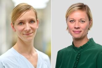 Dr. Teresa Deffner (links) und Professorin Dagmar Arndt (rechts), Fotos:...