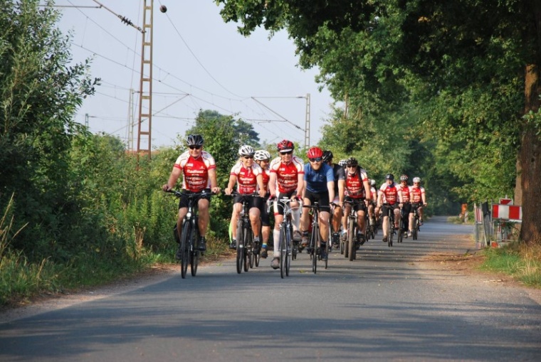 Mit der Radtour pro Organspende soll auf die Bedeutung von Organspenden...
