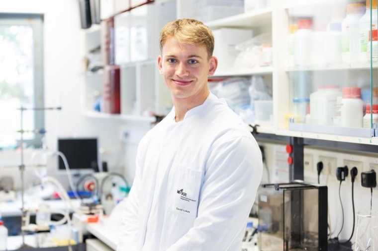 Doktorand David Lukas erhält das Kaltenbach-Doktorandenstipendium der...