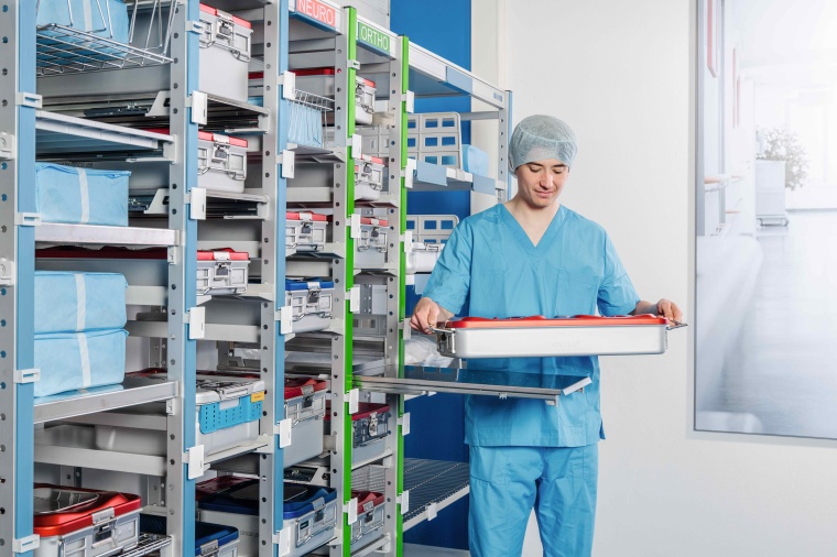 Teleskopauszüge und leichte Aluminiumbauweise schonen die Gesundheit des...