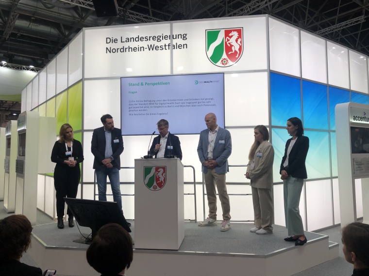 Der Messestand auf der Medica 2023 Foto: DHS25-Team