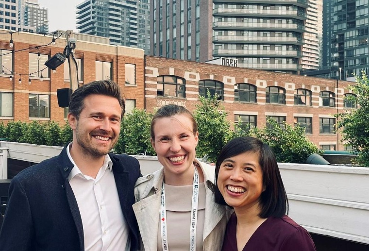 Austauschprogramm in Boston (v.l.) PD Dr. Daniel Paech, Dr. Barbara Wichtmann,...