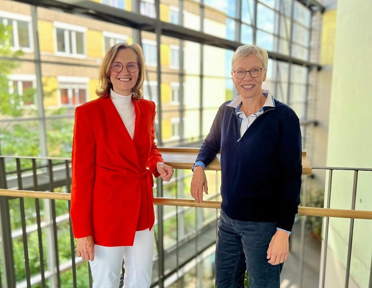 Dr. med. Maria Schlicher (links) und Dr. med. Frauke Backes (rechts), Foto:...