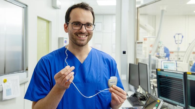 Dr. Leonard Bergau, Stellvertreter der Leitung des Schwerpunkts Klinische...
