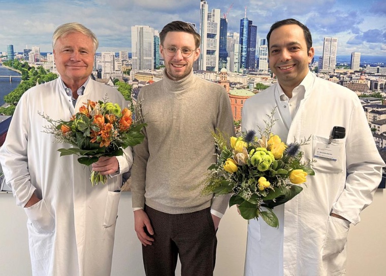 Die neuen Chefärzte der Klinik Allgemein-, Viszeral- und Tumorchirurgie am St....