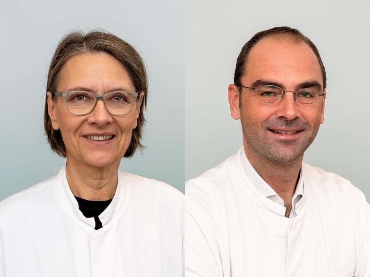 Die neue Doppelspitze der Neurologie des Asklepios Fachklinikums in Brandenburg...