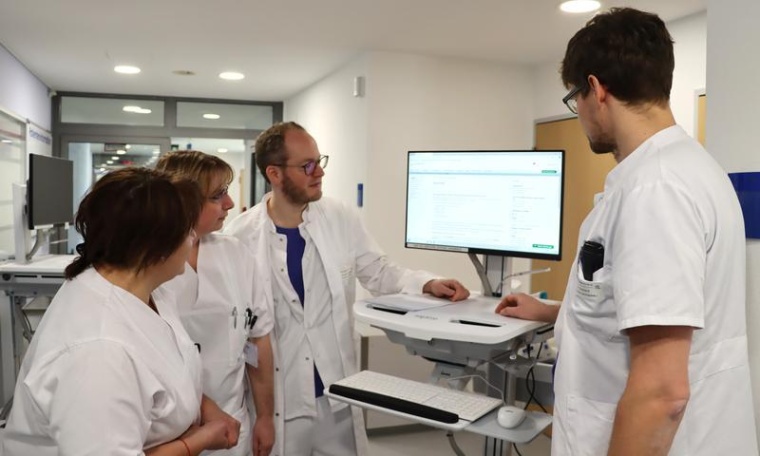 Auf einer Station startete nun der Betrieb. Weitere Klinikbereiche werden nun...