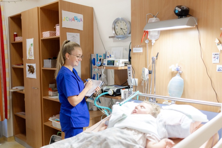 Mit der Zusammenlegung der beiden Kinderinseln kann die Kinderklinik ihre...