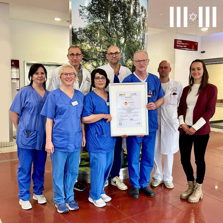 CAC-Zertifizierung, Foto: Jüdisches Krankenhaus Berlin
