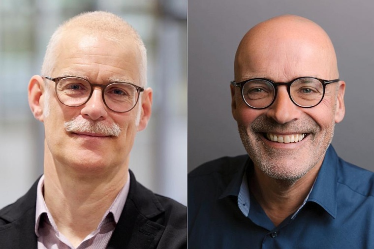 Professor Wolfram Windisch und Professor Reiner Hanewinkel, Foto: Mike...