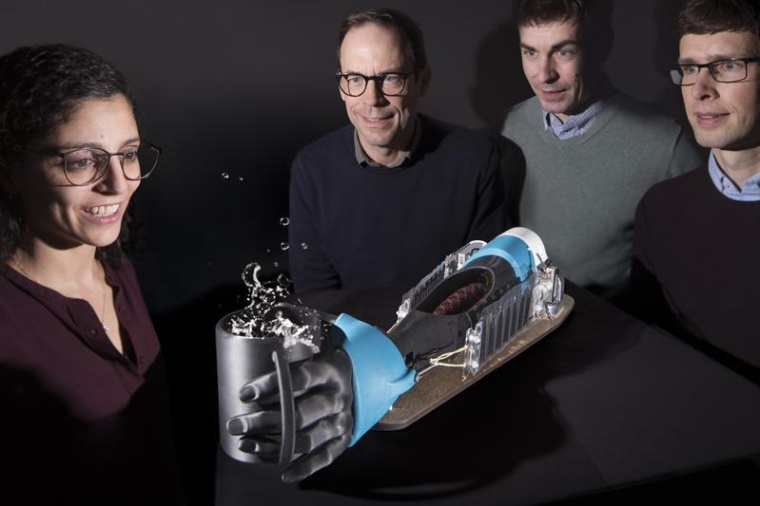 Von links nach rechts: Alona Shagan Shomron, Syn Schmitt, Christoph Keplinger...