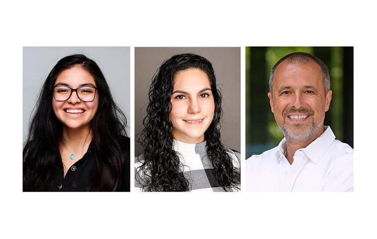 (v.l.): Dr. Gabriela Flores Rangel, Dr. Lorena Díaz de León Martínez und...