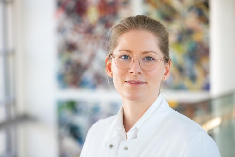 Rebekka Sikner ist Assistenzärztin in der Herzchirurgie am HDZ NRW, Foto: Finn...