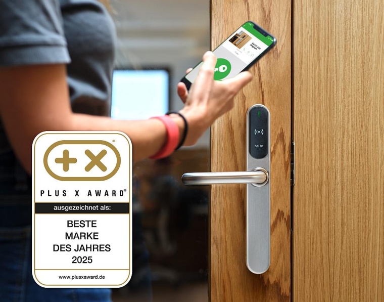 Salto hat den Plus X Award erhalten, der die Innovationskraft und...