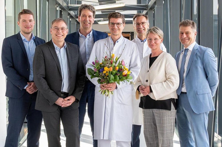 Begrüßung PD Dr. Beck, Foto: Knappschaft Kliniken Universitätsklinikum...