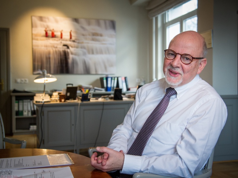 Ausgezeichneter Hygieniker: Prof. Dr. Martin Exner hat die Paracelsus-Medaille...