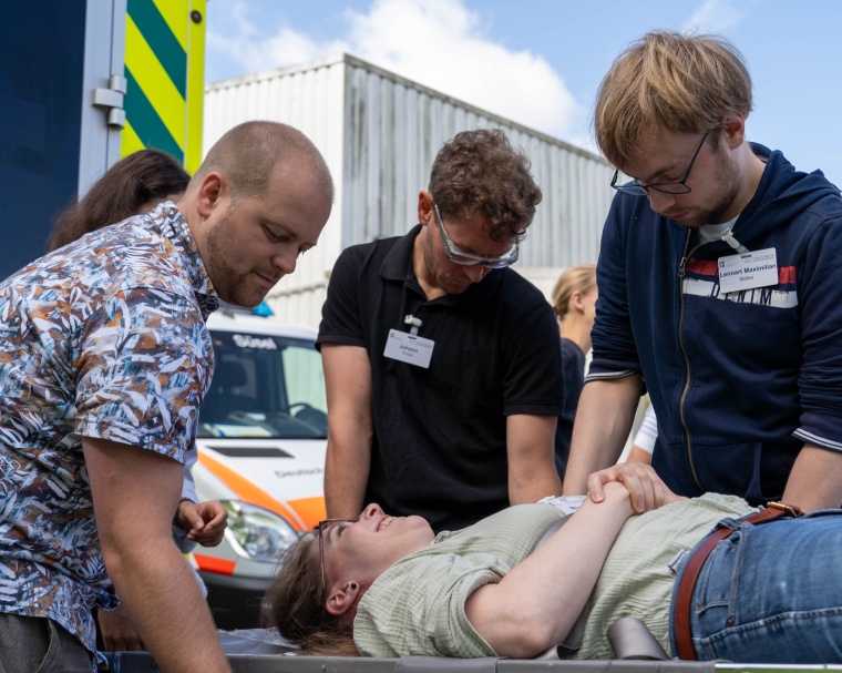 Besonders spannend: realitätsnahe Einsatzszenarien wie „Notfall auf der...