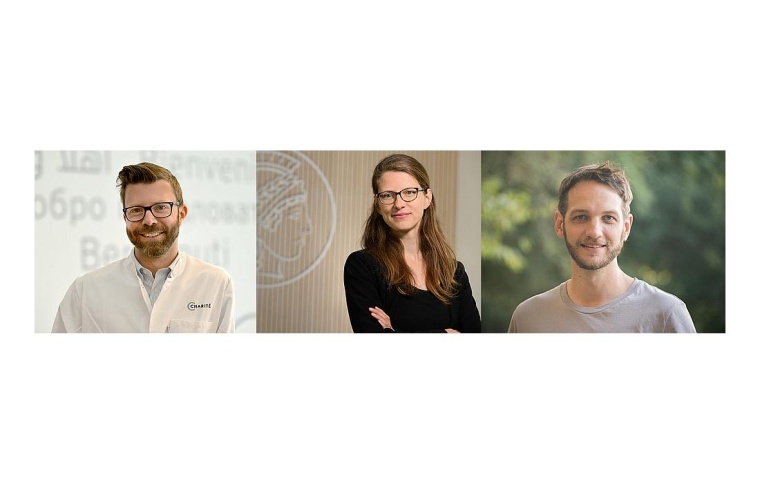 (v.l.): PD Dr. Michael S. Balzer, Dr. Claudia Giesecke-Thiel, Dr. Johannes...