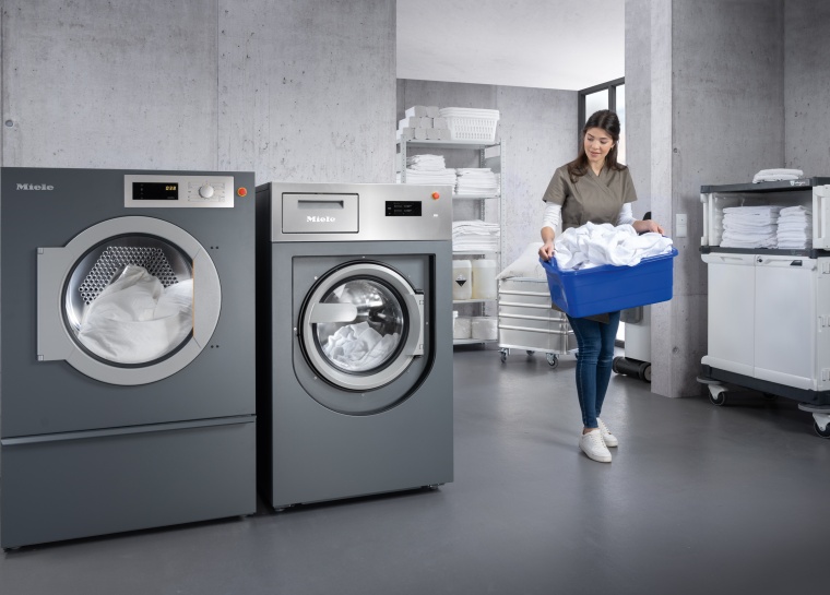 Wäschereitechnik von Miele Professional: Wer im September in zwei Geräte...