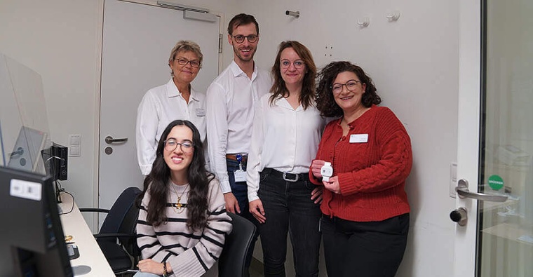 Das Infection Control System (ICS) Team am Rollout-Tag im KRH Klinikum Siloah...