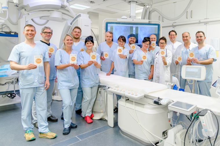 Das Team der Jenaer Kardiologie macht im Rahmen des Weltherztages auf...