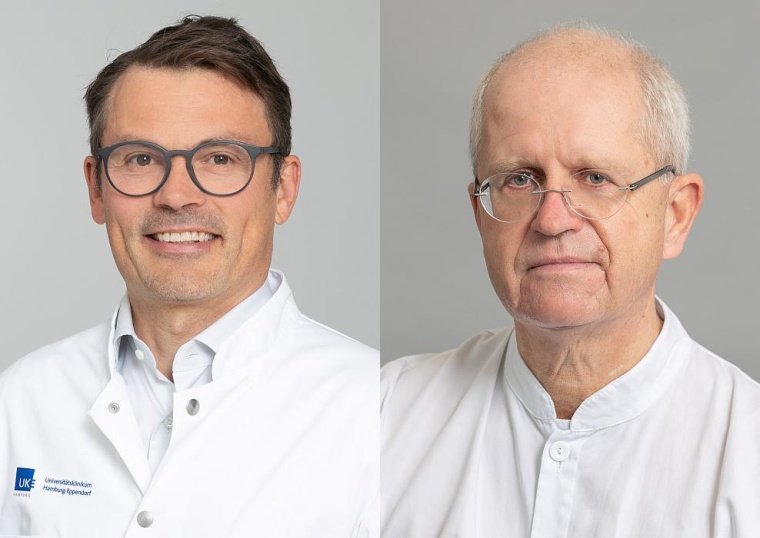 Prof. Rickmer Braren (li.) und Prof. Dr. Gerhard Adam, Foto: UKE