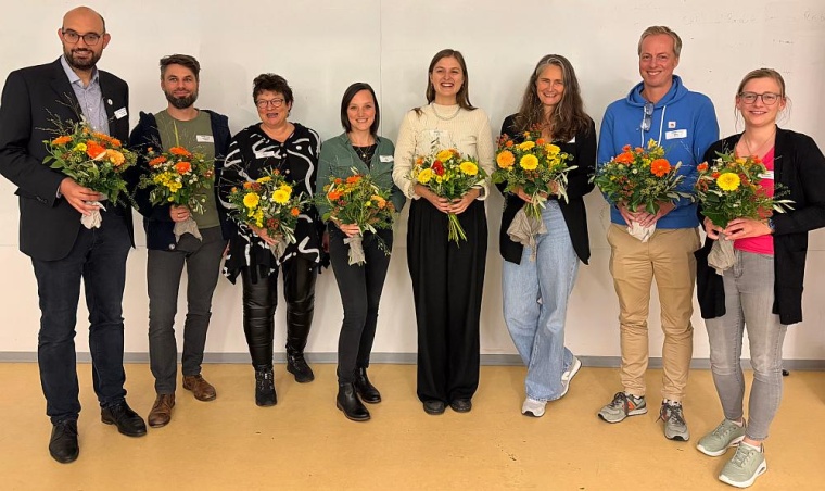 Der neue Vorstand (v.l.n.r.): Dr. Martin Dichter, Christopher Kesting, Heidrun...