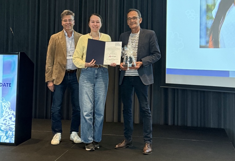 Auszeichnung für Elena Siakaeva beim Sepsis-Update-Kongress Foto: Sepsis...