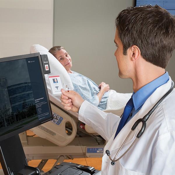 Vor allem im Gesundheitswesen geht es verstärkt um mobile Geräte, vom...