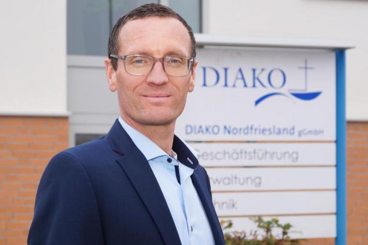 Maik Christiansen, neuer Kaufmännischer Leiter und Prokurist der DIAKO...