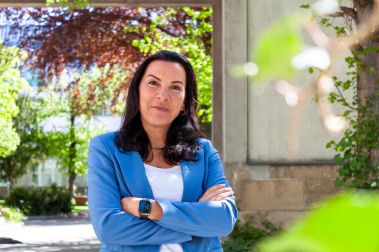 Eileen Petermann, Geschäftsführerin der Sana Gesundheitszentren...